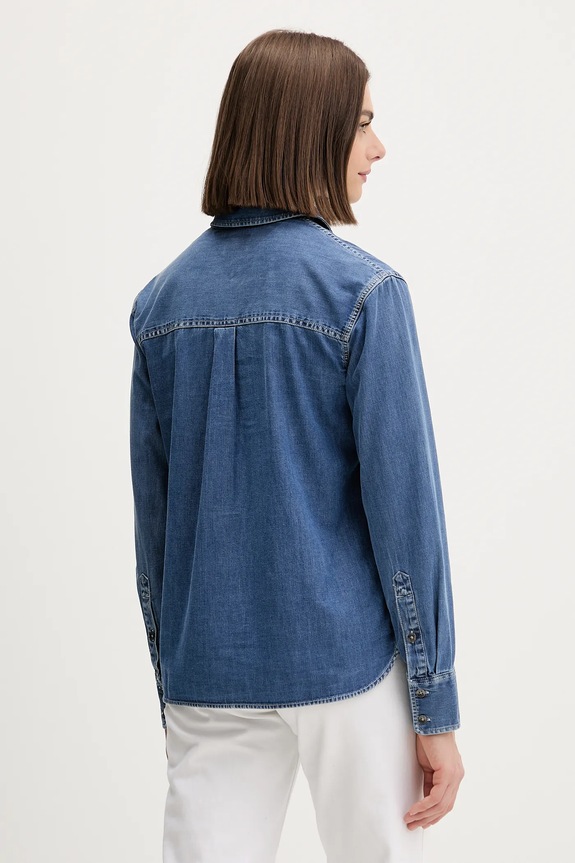 Ruházat Tommy Jeans ing DW0DW22007 kék