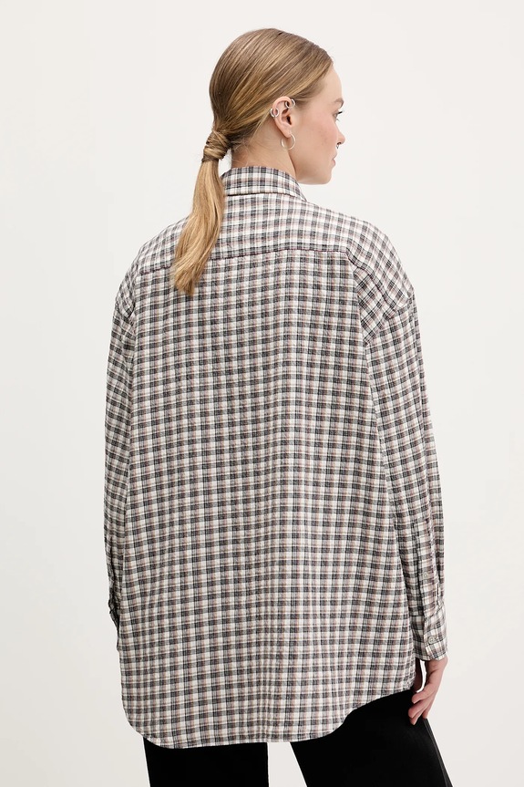 Abbigliamento Tommy Jeans camicia DW0DW22063 bianco