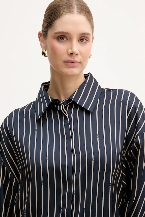 Košeľa Marciano by Guess FATOU tmavomodrá 6RGH07.7430A