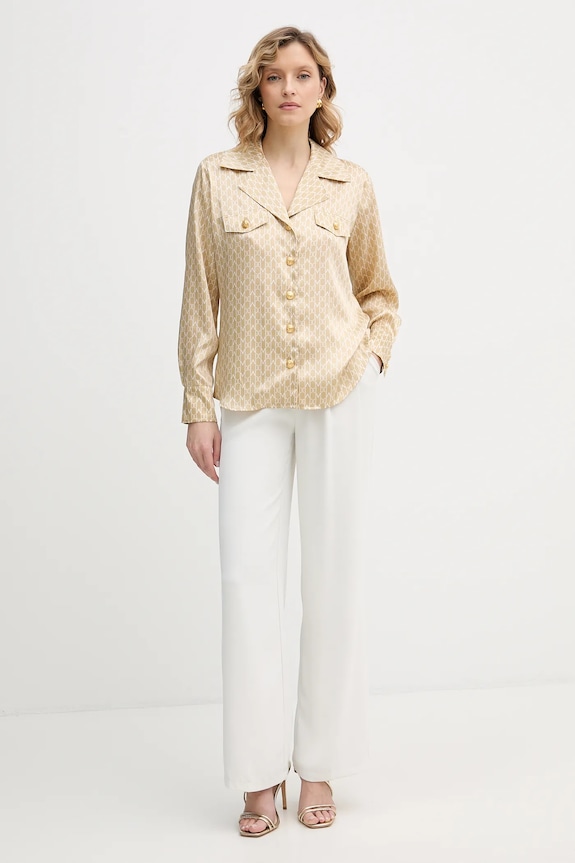 Πουκάμισο Marciano by Guess ELIDA 6RGH12.7435A μπεζ SS26