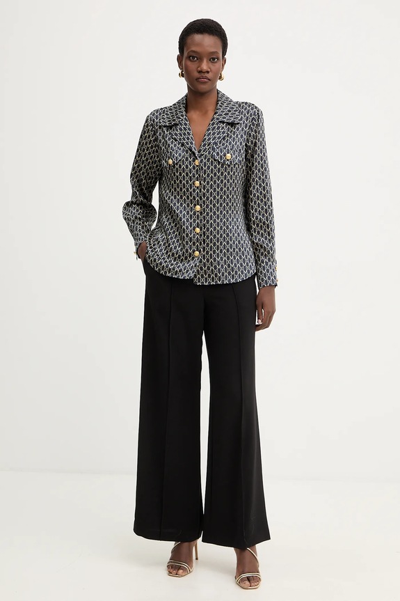 Πουκάμισο Marciano by Guess ELIDA 6RGH12.7435A μαύρο SS26