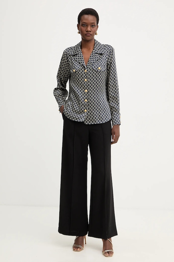 Πουκάμισο Marciano by Guess ELIDA 6RGH12.7435A μαύρο SS26