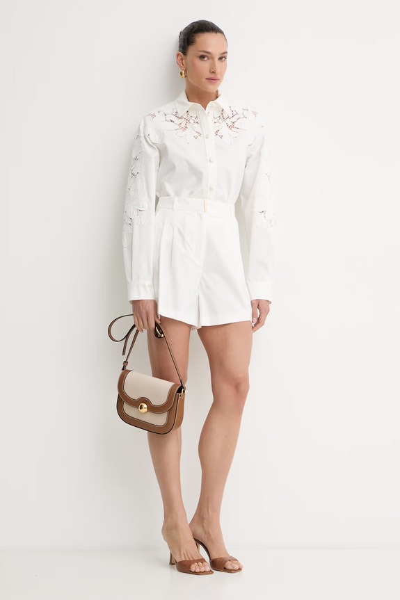 Marciano by Guess cămașă pentru femei, din bumbac ALEXIS G6GH10.W1902 bej SS26