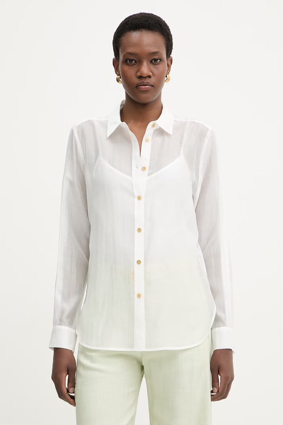Marciano by Guess ženska srajca z lyocellom TEA bela G6GH23.W2198