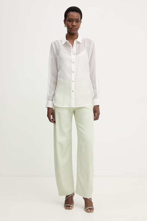 Marciano by Guess ženska srajca z lyocellom TEA G6GH23.W2198 bela SS26