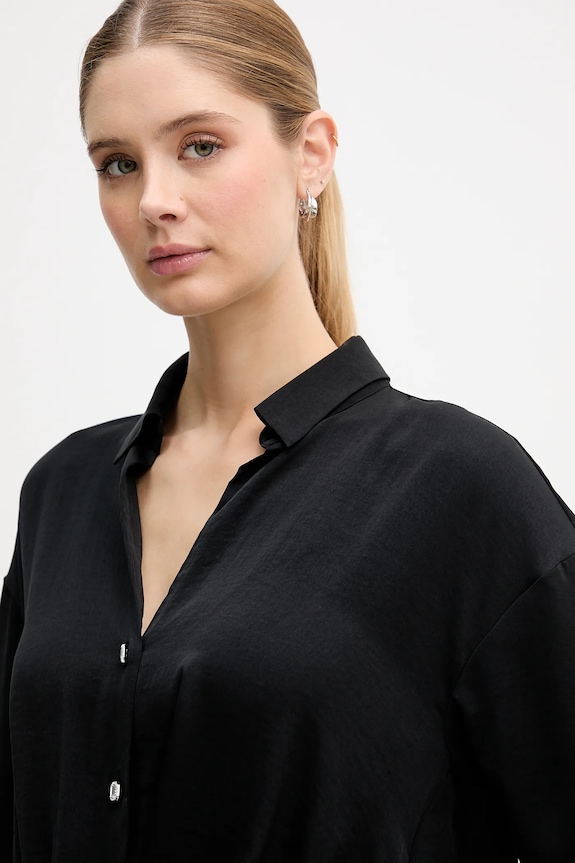 Dkny cămașă negru DJ6W2192