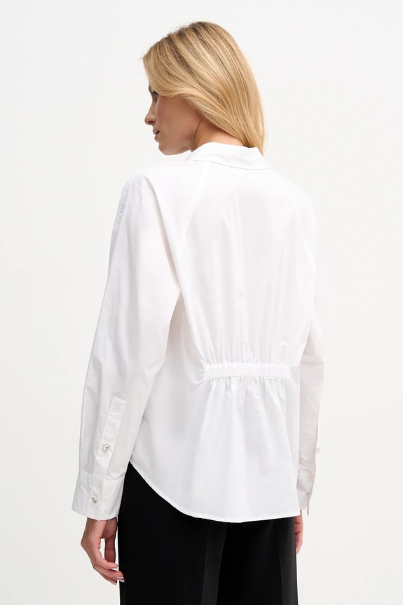 Odzież Dkny koszula bawełniana DJ6W2171 biały