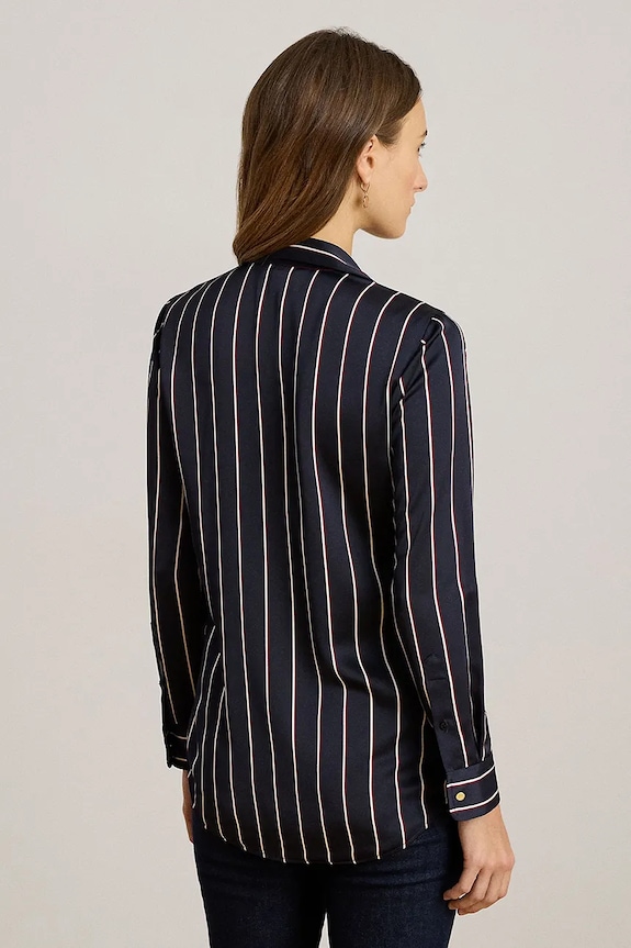 Košile Lauren Ralph Lauren 200P03570 námořnická modř SS26