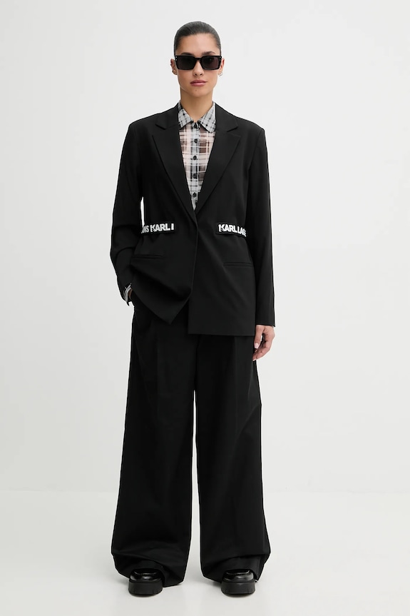 Рубашка Karl Lagerfeld Jeans B1W11033 серый SS26