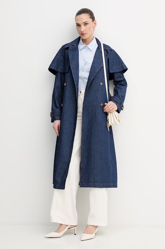 Pedro del Hierro koszula bawełniana 6633451 niebieski SS26