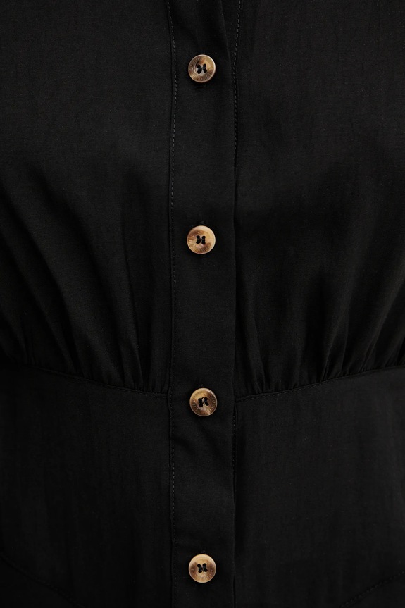 Košeľa Never Fully Dressed Zoe NFDTO2098 čierna