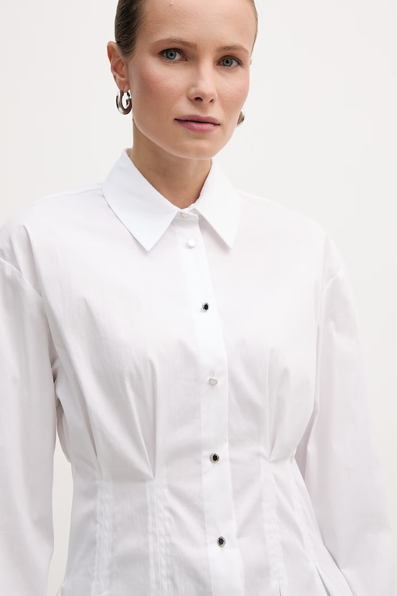 Πουκάμισο Morgan λευκό CORSET