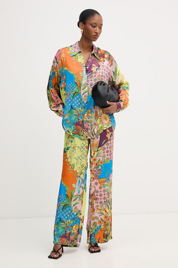 Liu Jo cămașă pentru femei, cu vâscoză WA6485.T471A multicolor SS26