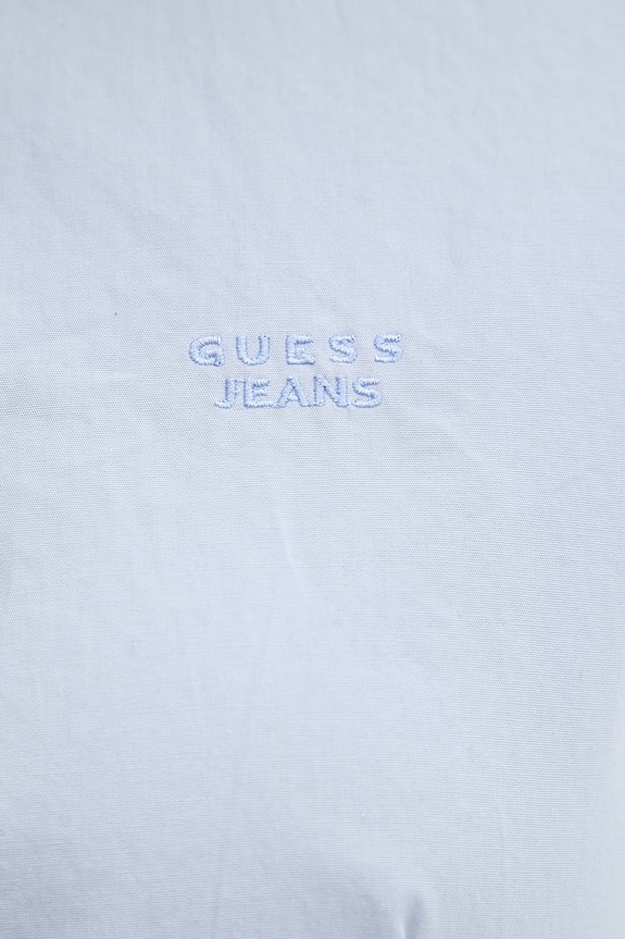Bavlnená košeľa Guess Jeans W6RH66.WH7P1 modrá