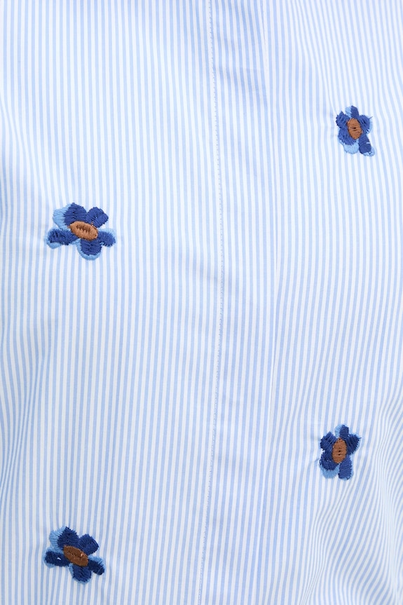 IBlues cămașă din bumbac BRONCIO 2617111041200 albastru