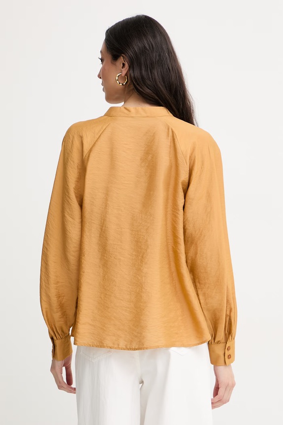 Abbigliamento Marella camicia da donna con modal AFELIO 2613111112200 giallo