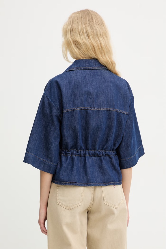 Îmbrăcăminte iBlues cămașă de damă de denim GITANO 2617111042200 albastru