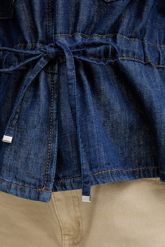 iBlues cămașă de damă de denim GITANO 2617111042200 albastru