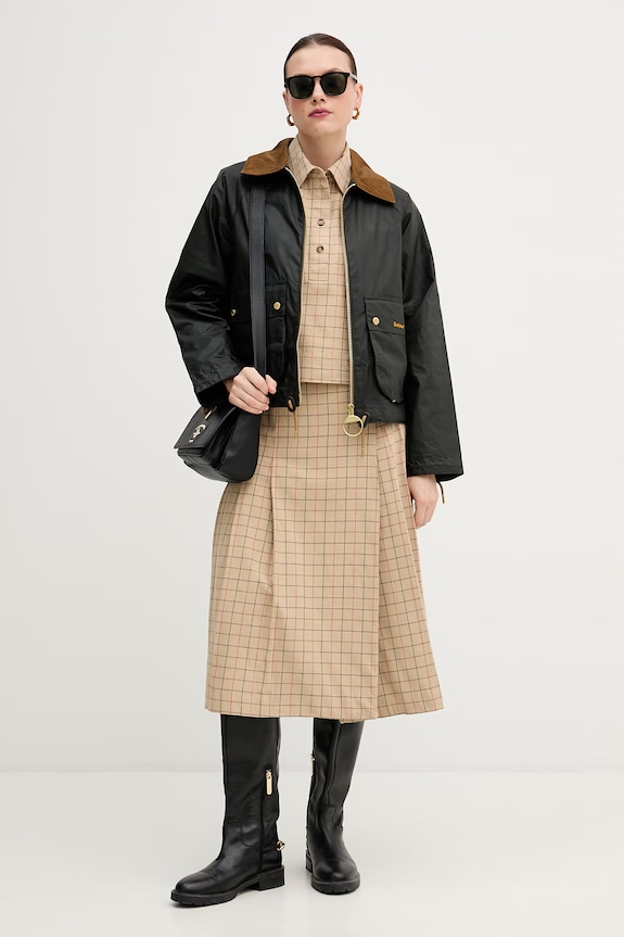 Βαμβακερή μπλούζα Barbour Hollington LSH1728 μπεζ SS26
