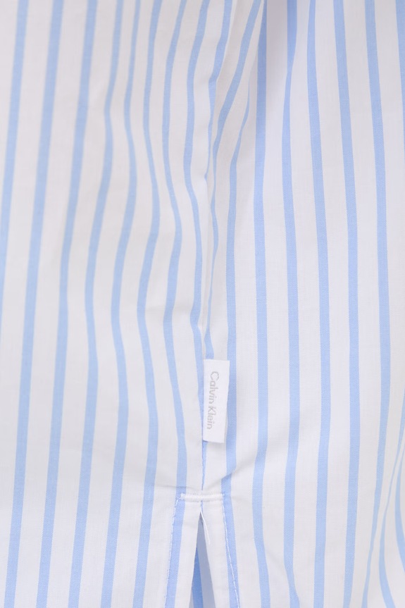 Calvin Klein Underwear košulja za žene od pamuka LV00QS7652 plava