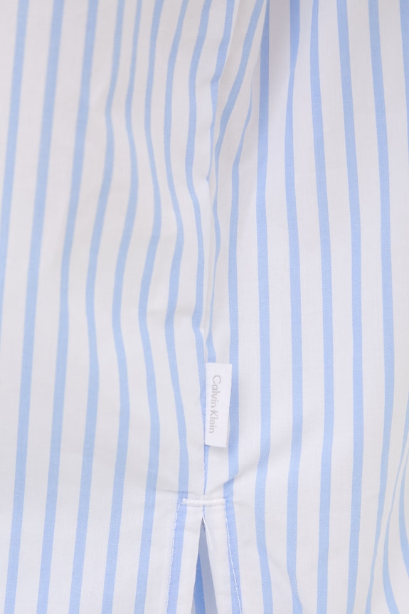 Calvin Klein Underwear košulja za žene od pamuka LV00QS7652 plava
