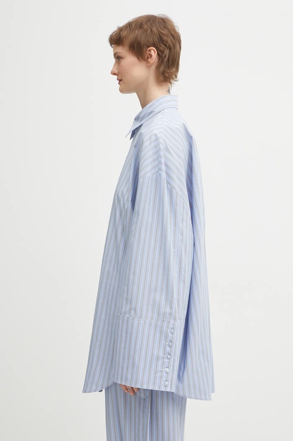 Rotate cotton shirt 1153663082 blue SS26