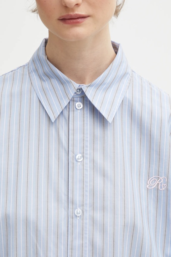 Rotate cotton shirt blue 1153663082