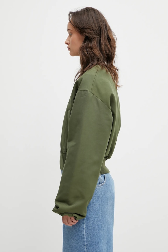 Jakna Axel Arigato Lola Bomber Jacket A3744003 zelena SS26