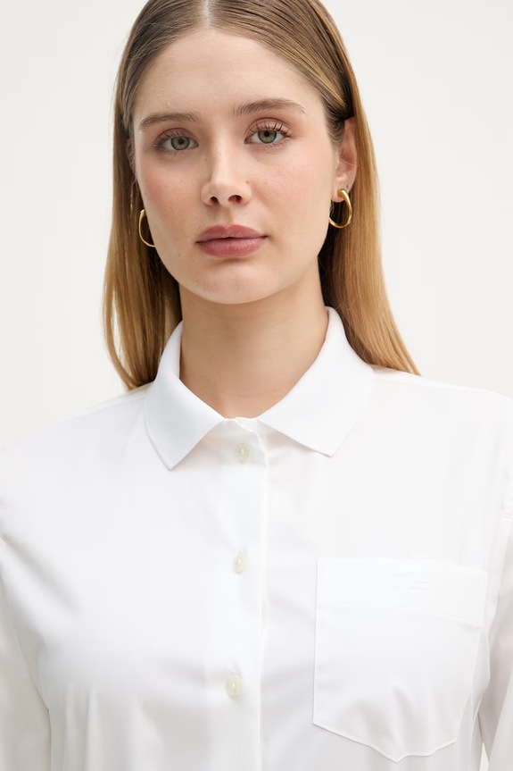 Lacoste cămașă pentru femei alb CF1152