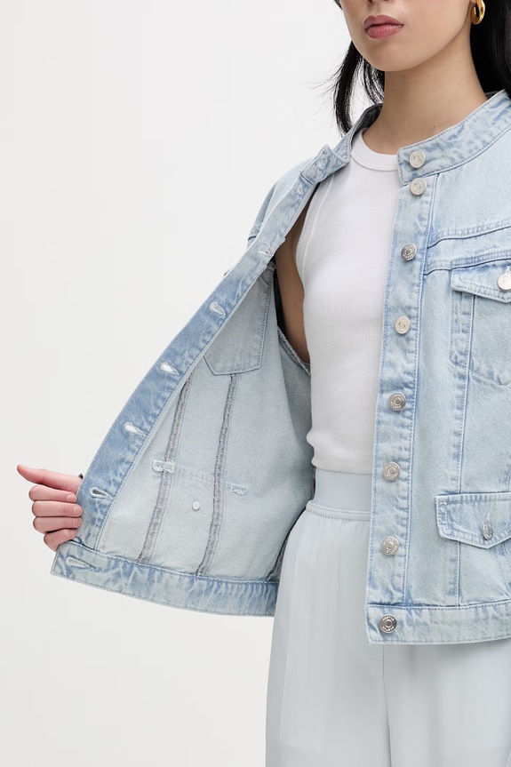 Gestuz geacă de blugi pentru femei, din denim 10911016