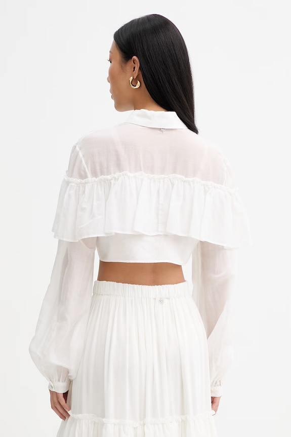 Îmbrăcăminte Aniye By cămașă pentru femei, cu amestec de mătase 185144 bej
