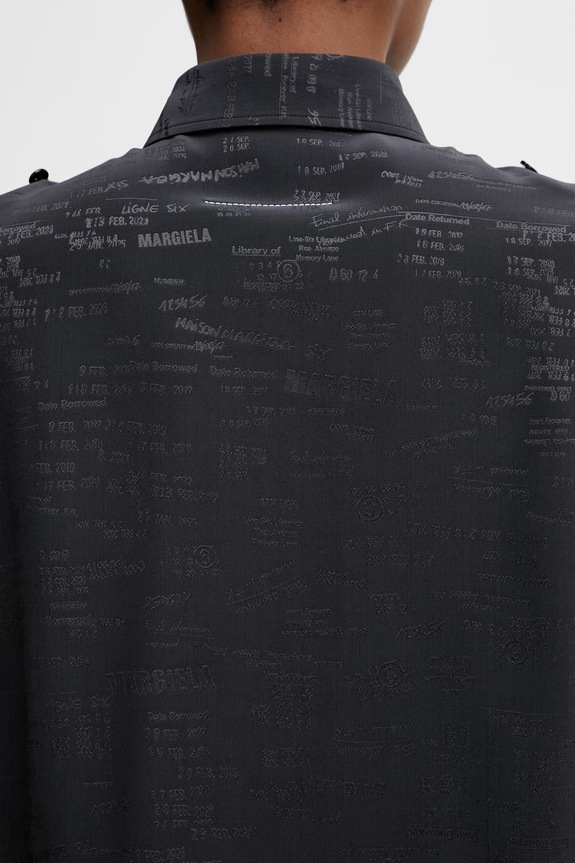 MM6 Maison Margiela сорочка жіноча з віскозою S52DT0044.M35737.002J