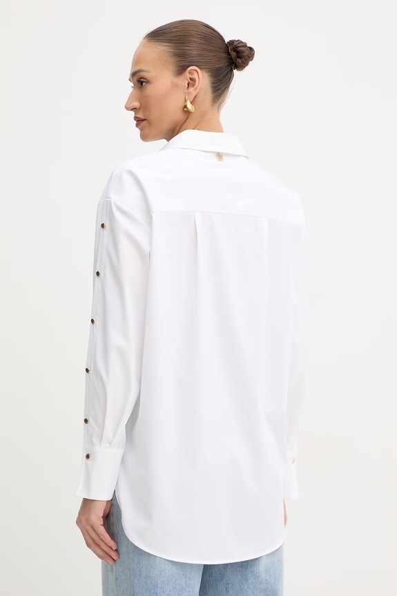 Odjeća Košulja Fracomina FP26ST6005W83301 bijela