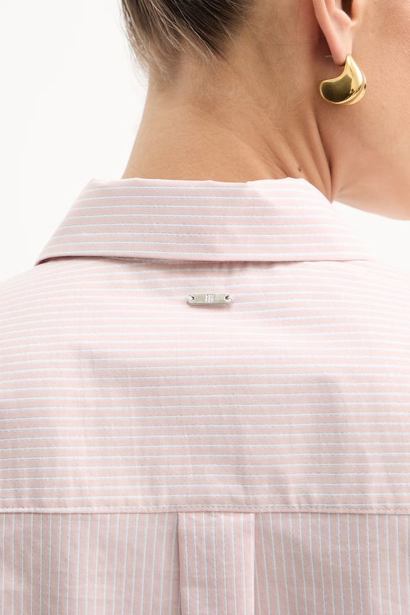 Πουκάμισο Fracomina FS26ST6009W520N8 ροζ