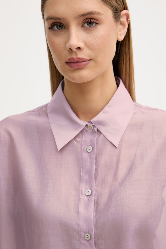 United Colors of Benetton camicia da donna con lyocell rosa 5UOCDQ0E6
