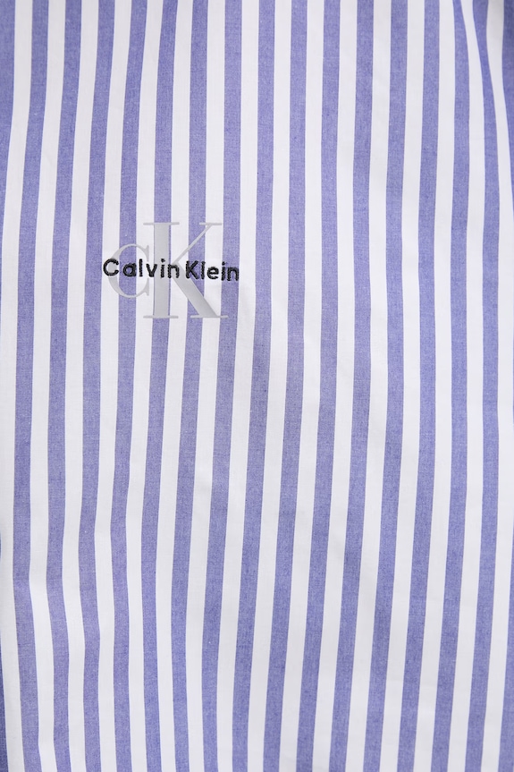 Calvin Klein Underwear košeľa dámska bavlnená modrá LV00QS7605