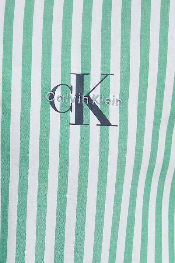 Calvin Klein Underwear cămașă pentru femei, din bumbac LV00QS7605 verde
