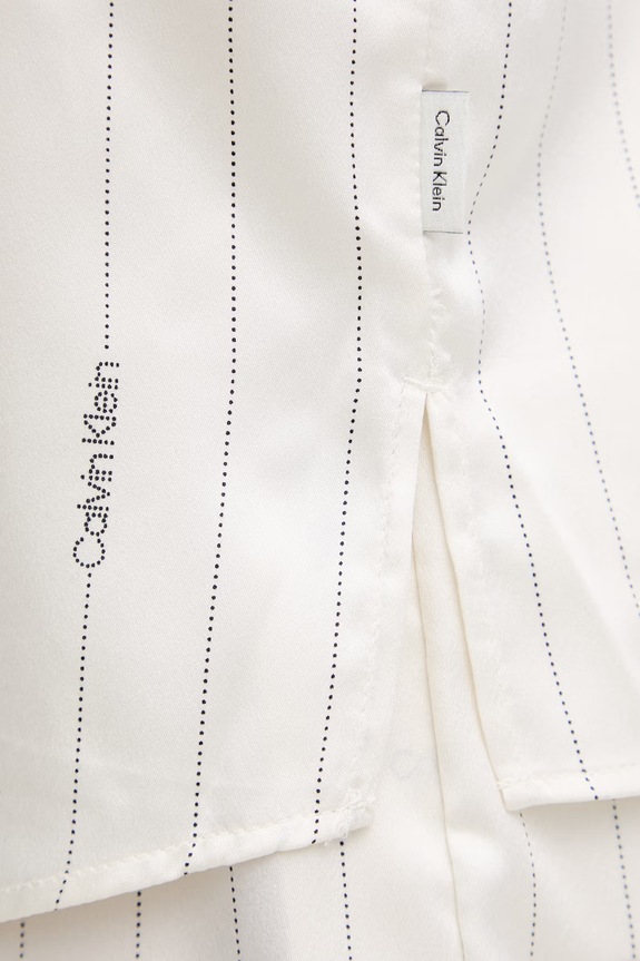 Calvin Klein Underwear nočná košeľa dámska béžová LV00QS7657