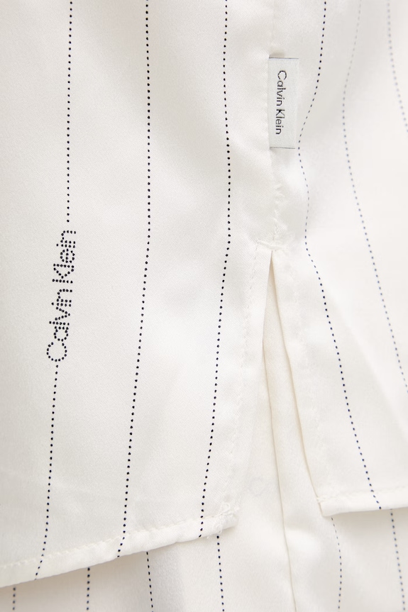 Calvin Klein Underwear nočná košeľa dámska béžová LV00QS7657