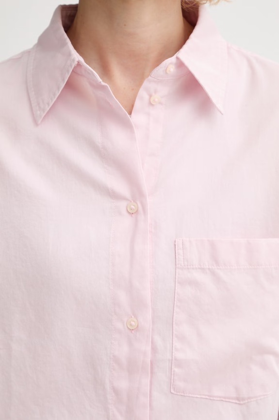 Marc O'Polo πουκάμισο γυναικείο βαμβακερό 5000013396 ροζ