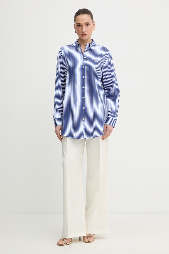 Guess Cămașă pentru femei, din bumbac TECLA W6GH39.W1849 albastru SS26