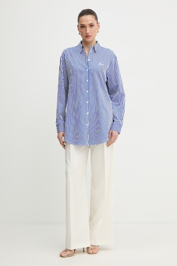 Guess Cămașă pentru femei, din bumbac TECLA W6GH39.W1849 albastru SS26