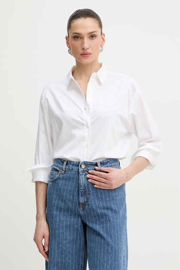 Guess košeľa dámska bavlnená biela W6GH54.W1979