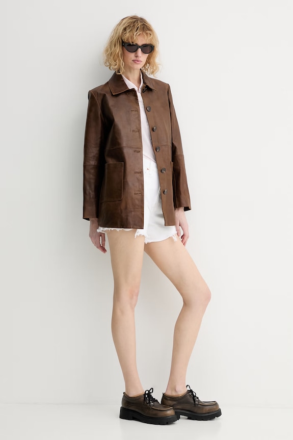 Πουκάμισο με μείγμα από λινό Levi's NEW CLASSIC FIT BW 34574.0080 ροζ SS26