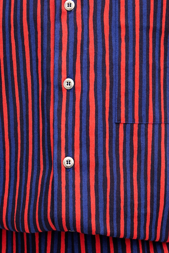Marimekko cămașă pentru femei, din bumbac 095232 rosu