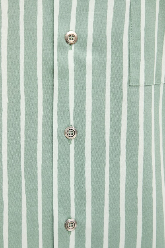 Marimekko cămașă pentru femei, din bumbac 095232 verde