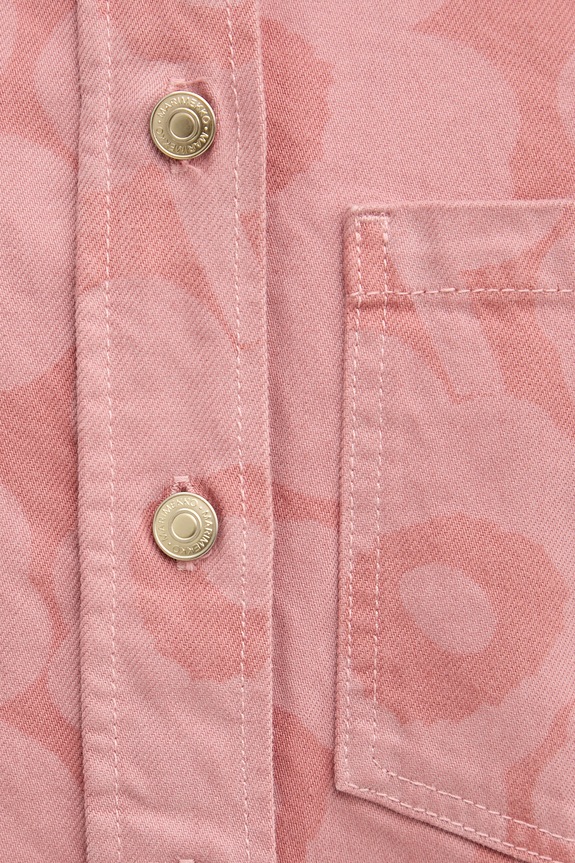 Marimekko cămașă pentru femei, din denim 095192 roz