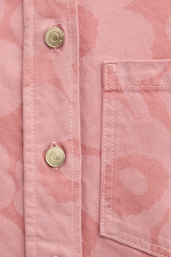 Marimekko cămașă pentru femei, din denim 095192 roz