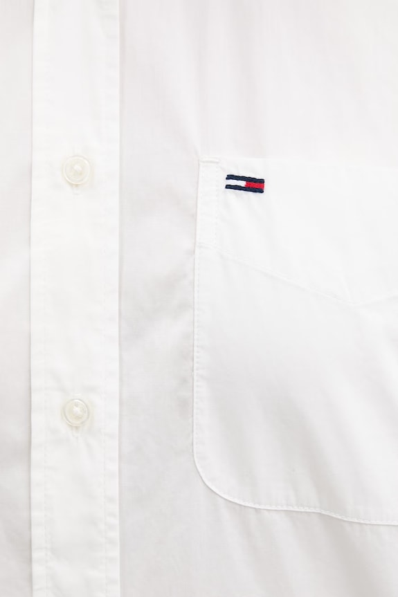 Tommy Jeans cămașă pentru femei, din bumbac DW0DW22766 bej