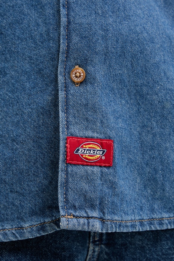 Dickies πουκάμισο γυναικείο ντένιμ DK0A8826CLB1 μπλε